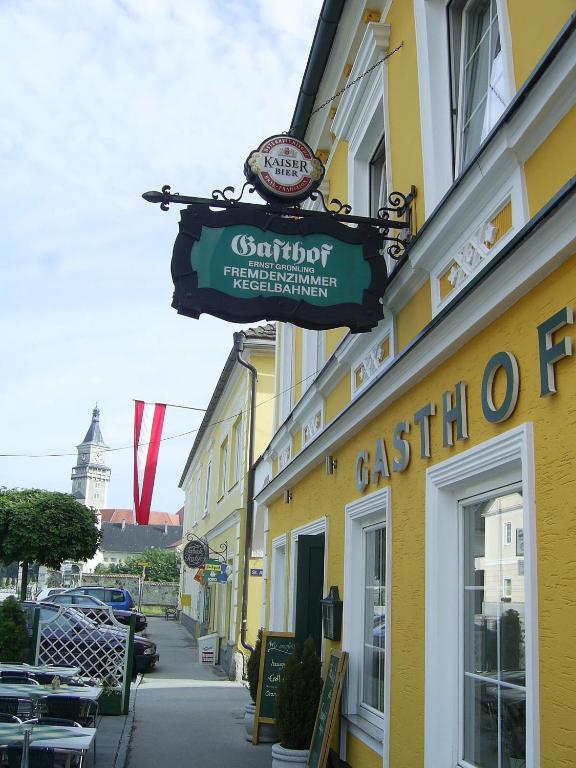 Gasthof Gruenling Wallsee Exterior photo